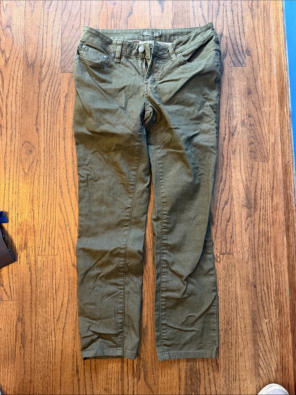 Prana Olive Green Women's Pants